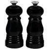 Le Creuset Set 2 Mini Macina Sale e Pepe, Plastica ABS, Rispettivamente 5 x 5 x 12.1 cm, Macina in Ceramica, Nero, 96002500140000