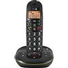 Doro Telefono cordless nero dec con segreteria telefonica Doro PHONEEASY105WR