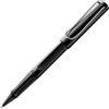 Lamy safari roll-ink black - Penna roller con cartuccia d'inchiostro, impugnatura ergonomica e tratto M - per una scrittura piacevole e prolungata - plastica ASA robusta - incl. cartuccia blu T10