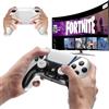 Ruibopad Elite PC/PS4 Controller für Fortnite mit Back Paddles und Turbo, YMIR Wireless Pro Gaming Gamepad mit No Drift Joystick, Vibration, 1200mAh Akku, Kompatibel mit Playstation 4/PC/Steam, Blanc