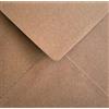 Karma Krafts 12 buste quadrate in carta kraft riciclata, 165 x 165 mm