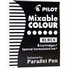 Pilot - Cartucce d'inchiostro per penna stilografica, colore: Nero (confezione da 3)