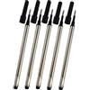 Gullor ricariche spirale vite ricariche adattano Jinhao roller penna, inchiostro nero, 0,7 millimetri, un insieme di 10 PCS