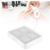 HOTUT Aspiratore di polvere per Unghie con Filtro Riutilizzabile, Aspiratore Unghie Professionale da Tavolo, con Luci a LED, Velocità Regolabile, Adatto ai Saloni per Nail Tech e Alle Abitazioni