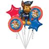 amscan (PKT) BQT: Paw Patrol Foil Balloon Bouquet P75 (5 pezzi)