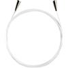 Seeknit Cavo curvo M2 in nylon con raccordo in acciaio inox resistente, per ferri da maglia intercambiabili, 18 cm, 1 pezzo