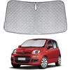 Opaltool Parasole Auto Parabrezza Interno per Fiat Panda MK4 2011-2026, Parasole per Parabrezza Anteriore, Pieghevole Blocca i Raggi UV Sun Visor Protector