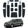 CDEFG Compatibile con Dacia Jogger 2021-2025 2026 Hybrid/Extreme, Tappetino Antiscivolo Antipolvere Antigraffio Tappetini in Gomma Portabicchieri Auto Jogger Extreme Hybrid Accessori (Blu)