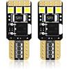 Sirius - Lampade LED W5W - Compatibile 100% su tutte le auto/moto - Super Can-bus 12V 6 led 3030 - Bianco 6000k - con queste lampade basta spia avaria - Conf. da 1 coppia