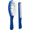 THERMOBABY - Set di spazzola/pettine Blu Indaco