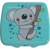 Tupperware Contenitore per panini, quadrato con cerniera e chiusura (turchese koala)