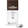 CAFFE' COSTADORO Costadoro Cento, 10 Capsule Compatibili con Nespresso®*, 100% Arabica, Caffè da Gusto Dolce ed Equilibrato, Qualità Superiore