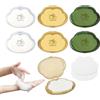 pawpoem 6pcs 300 Fogli di Sapone da Viaggio, Sapone da Viaggio, Mini Scatole di Sapone in Fogli Biodegradabili, Sapone Portatile in Foglietti, Sapone in Fogli da Viaggio per Campeggio, Escursioni & Outdoor