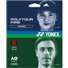 YONEX Poly Tour Fire 12m, Colore:Red, Diametro:1.25
