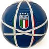 ITALIA FIGC Pallone da Calcio Licenza Ufficiale, Palla da calcio - Misura 5 - Blu e Bianco - Palla Professionale per Divertimento e Allenamento - Licenza Originale