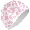 Deokke Cuffia da nuoto in silicone, unisex, morbida e resistente, antiscivolo ed elastica, design carino per uomo e donna