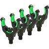 Hirisi Tackle 4 supporti per canna da pesca alla carpa, con clip magnetiche magiche, per tenere la canna da pesca