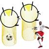 BNGXR 2 Pezzi Obiettivo da Calcio, Rete da Calcio, Rete Bersaglio Portatili Contenitori Superioriper L'allenamento di Precisione dei Calci