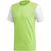 adidas Estro 19 Maglietta, Verde (Solar Green/White), 7-8 anni Unisex - Bambini e ragazzi