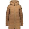 Cmp Parka Velluto con Imbottitura Feel Warm Flock, Giacca Donna, Dune, 42, Dune