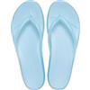 Crocs Donna Miami Jelly Round Toe Flip Tongues, Gelatina di Limonata Rosa, 34 EU