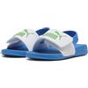 PUMA Sandali unisex Baby Popcat 20 con cinturino posteriore AC INF, bianco-verde Fruit-Racing Blue, taglia 42, Puma Bianco Verde Frutta Racing Blu, 25 EU