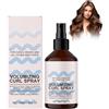 Utapossin Curl Spray - Fissante per ricci con Ricci flessibili e tenuta media - Adatto al Metodo Curly - Formula leggera senza silicone e alcool - Ideale per il Metodo Curly Girl, Capelli migliorati crespo