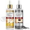 OEDPMFYL Siero Coreano Esfoliante al Riso Skincare,Peeling Viso Riso 100ml+ Riso Nero 100ml,Esfoliante Delicato con AHA BHA e Niacinamide, Rimuove Cellule Morte,Riduce Pori e Punti Neri,Pelle Liscia e Luminosa