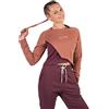 Dualseele – Tuta Sportiva Da Donna In 100% Cotone, Set Yin Yoga 2 Pezzi Con Felpa Con Cappuccio E Pantaloni A Vita Alta – Comoda Per Jogging E Relax - 3