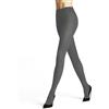 FALKE Family W Ti cotone sostenibile tinta unita 1 pezzo, Collant Donna, Grigio Flanell 3210, 38-40