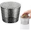 Kytpyi Parafoglie per Canali di Gronda, Protezione Dalle Foglie, Anticorrosiva Antiruggine Grondaie in Acciaio Inox contro Pietre Animali ecc, per Cucina Terrazza Giardino (Diametro 90-110 mm)