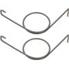 Create idea 2 pezzi Molla di riparazione Compatibile con GU PSK 966 Acciaio inossidabile Molla di ricambio per carrello sinistro 9-29665-00-L Per sistema di bloccaggio porta scorrevole 35mmx34mm