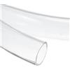 QUARKZMAN Tubo Flessibile in PVC, 38mm ID x 44mm OD - 4ft Tubo Trasparente Set Plastica Flessibile per Trasferimento dell'Acqua Olio Aria Irrigazione Acquario