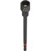 QUARKZMAN Bussole per Avvitatore 9/16 Metriche Attacco Esagonale 1/4 Magnetici a 6 Punte Lunghe da 6 (150 mm) Chiavi a Bussola Cambio Rapido Acciaio CR-V Fosfatato per Avvitatori, Nero