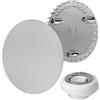 Your Day Mate Coperchio per scarico doccia, Ø 115 mm, compatibile con il set di scarico Viega Tempoplex a partire dal modello 2006, adatto al modello 6964.0, per foro di scarico Ø 90 mm, ABS ASA cromato