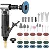 HEYOUTH Smerigliatrice Pneumatica Angolare Professionale Ad Aria Compressa 90°, 40pcs, 22005rpm, 20pcs Dischi Abrasivi Lucidatura
