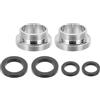 QUARKZMAN 2 Pezzi Adattatore Aeratore Rubinetto, M28 Maschio A M22 Maschio Con Guarnizione, Lunghezza 13mm