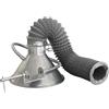 eletech Cappa aspirazione fumi saldatura per saldatura a stagno braccio aspirazione fumi di industriale impianto aspirazione fumi saldatura aspiratore fumi saldatura (100-225mm con 2m tubo in pvc)