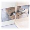 DAIMANN Kit 16 Piastre di Riparazione Cerniere per Ante Cucina e Armadio con 64 Viti - Staffe Acciaio Inox per Cerniere per Legno, MDF e Truciolato - Kit Riparazione Cerniere Mobili per Fori Allargati