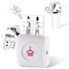 vretti Mini Stampante TP2-Y per Adesivi, Stampante Fotografica Termica Portatile Compatibile con Android e iOS, Stampante Bluetooth per iPhone, Lavoro, Elenco, Appunti, Diario, Foto, Viaggi Fai da Te