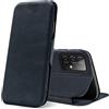 Verco Case per Samsung Galaxy A72 Custodia, Cover a Libro Pelle PU per Samsung A72 Custodia Premio Booklet Protettiva, Blu