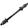 Cldaisy 1 Pz Nero Bici Asse 190MM per Bici Molteplici Velocità Mozzo Posteriore Asse 3/8 Pollice 26 TPI Hub Albero Conico Blocco Dado Rondella Kit Mozzi Ruote Accessori Ciclismo