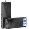 HEIGAOLAPC Mini PC Stick Fanless, Windows 10 Pro, Intel Celeron N4200, 4 Go DDR4, 64 Go eMMC, Plug and Play, Support Double USB 3.0 et HDMI 4K, WiFi 5, Bluetooth 4.2, Micro PC pour Bureau