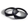 Audioproject A319 - Adattatori Casse Autoradio Altoparlanti per Alfa Romeo Mito Fiat 500 Punto Ducato Opel Astra Corsa Ford Peugeot Boxer Renault Dacia 165mm Staffe per altoparlanti