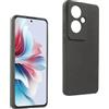 REY Cover in Gel TPU Nera per Oppo Reno 11 F 5G - F25 PRO 5G, Ultra Sottile 0,33 mm, Morbido Flessibile, Custodia Silicone