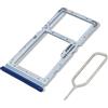 Eonpam Vassoio Carta SIM per (Xiaomi Redmi Note 8 PRO) qualità Originale Porta Scheda SIM Ricambio Slot Scheda Memoria SD con Pin della Scheda SIM(Blu)