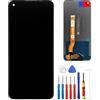 E-YIIVIIL Display di ricambio compatibile con Realme 9i RMX3491 da 6,6 LCD Display Touch Screen Assembly con strumenti (senza cornice)