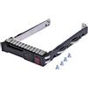 RGBS Confezione da 2, RGBS 2,5 SFF SAS SATA HDD Tray Caddy for HP Proliant 651687-001 651699-001 G8 G9 ML350P Gen8 GEN9 ML350 DL360E DL360P DL320e DL380E DL380P DL160 SL270S 230 Series