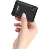 JONKUU Powerbank 10000mAh Caricabatterie Portatile con LED Digitale Display Batteria Esterna Portatile con 2 uscite da 2.4A per iPhone Samsung Galaxy Huawei Smartphone