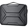 MOSISO 13-14 Pollici Custodia Rigida Laptop,13,3 Pollici Custodie Impermeabile Antiurto Borsa Computer Compatibile con MacBook HP Dell,Geometrico Artistico EVA Carry Caso con Maniglia, Nero